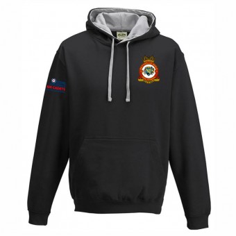 36 Hetton le Hole Squadron Two Tone Hooded Sweatshirt